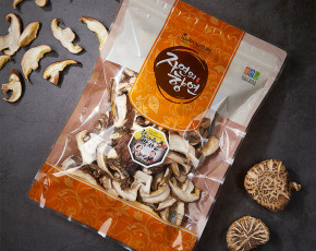 [경성표고버섯농장] 건표고버섯 슬라이스 100g 참나무원목재배