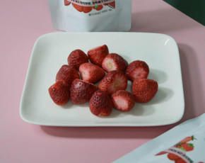 [가야산아래] 연리지 유기농 동결건조 딸기 15g